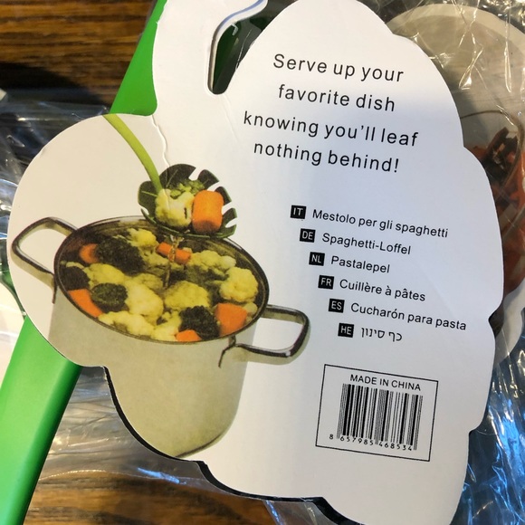 Brand-New, 2-for-1, Fenestrated Monstera Leaf Serving Spoons! - Picture 9 of 9